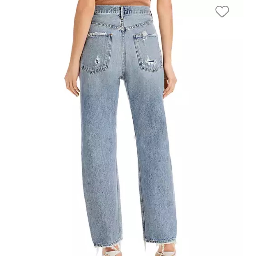 Agolde 90s Mid Rise Jeans in Isolate - Picture 2 of 5